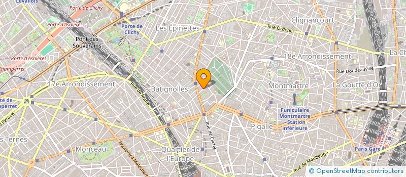 localisation de l'entreprise KIF SA  PARIS