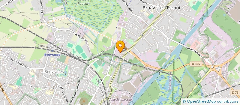 localisation de l'entreprise KIFERM  BRUAY-SUR-L'ESCAUT