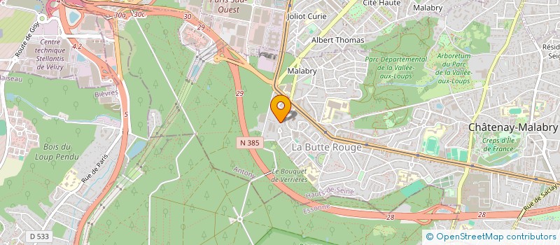 localisation de l'entreprise KIFETOU SERVICES à CHATENAY-MALABRY