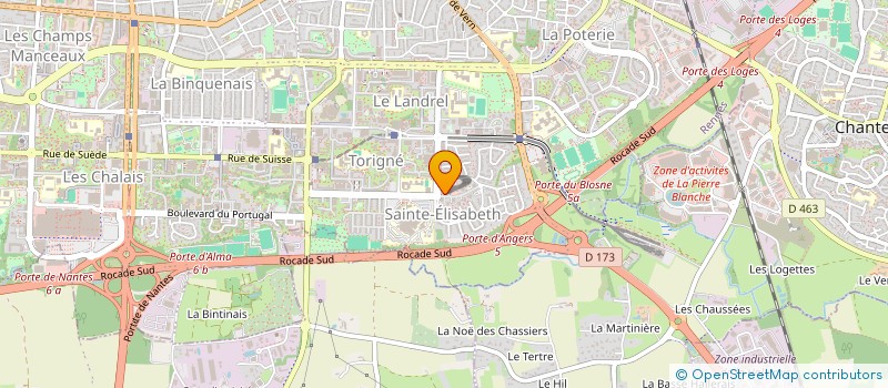 localisation de l'entreprise KIFF COIFF  RENNES