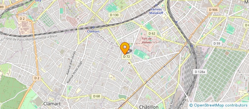 localisation de l'entreprise KIFF KULTURE à CHATILLON