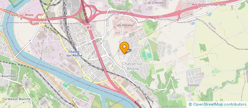 localisation de l'entreprise KIFFCA  CHASSE-SUR-RHONE