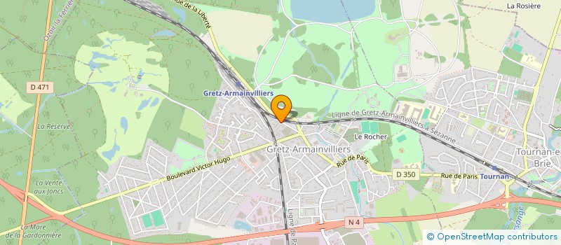 localisation de l'entreprise KIFFE TA COMPTA à GRETZ-ARMAINVILLIERS