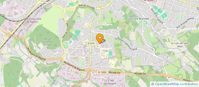localisation de l'entreprise KIFFE TOI EN FORME à ANGOULEME