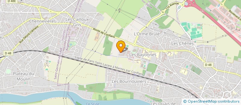 localisation de l'entreprise KIFFER MAISON  HERBLAY-SUR-SEINE