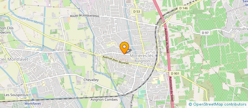 localisation de l'entreprise KIFFER SA VIE  MORIERES-LES-AVIGNON