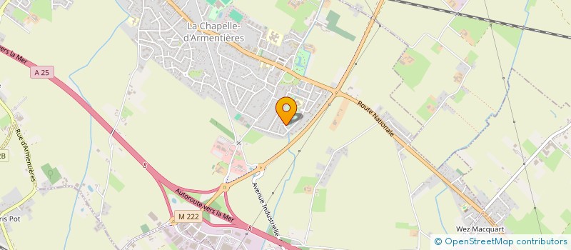 localisation de l'entreprise KIFH  LA CHAPELLE-D'ARMENTIERES