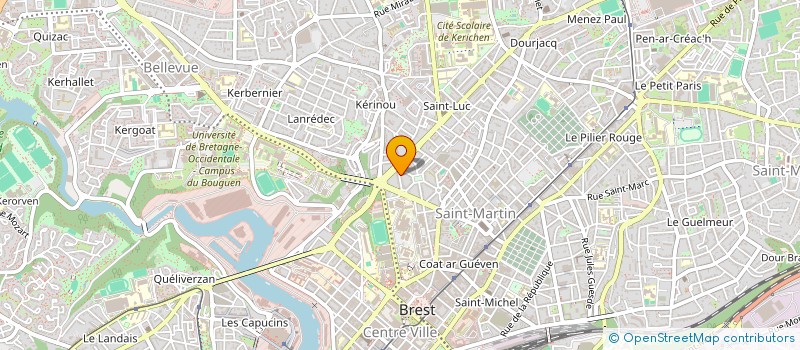 localisation de l'entreprise KIFI à BREST