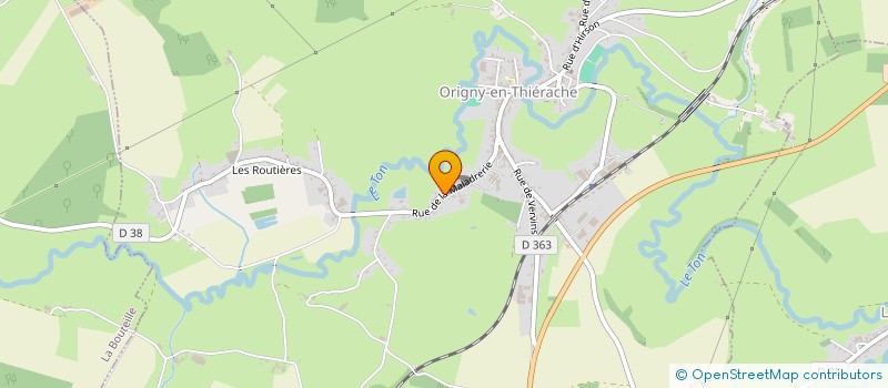 localisation de l'entreprise KIFINDER  HIRSON