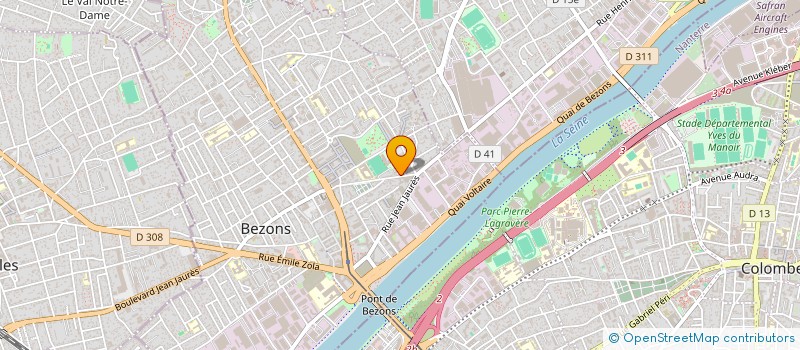 localisation de l'entreprise KIFKIF DARI à BEZONS