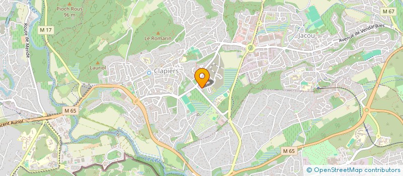 localisation de l'entreprise KIFKINE  CLAPIERS