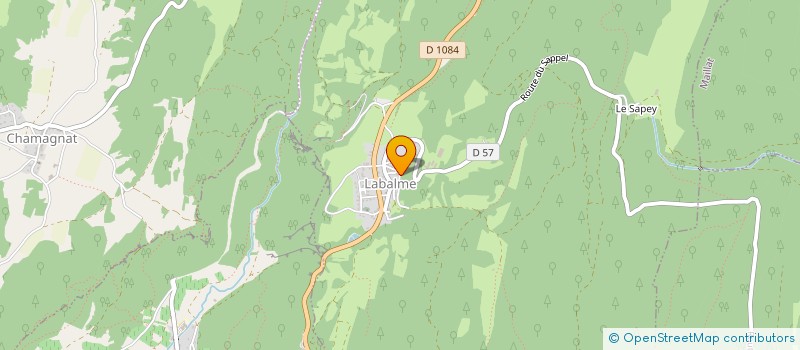 localisation de l'entreprise KIFL  LABALME