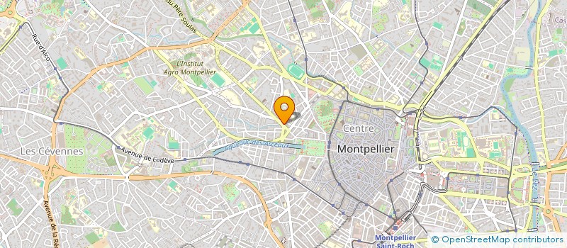 localisation de l'entreprise KIFL'OS à MONTPELLIER