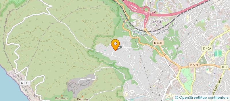 localisation de l'entreprise KIGI  LA CIOTAT