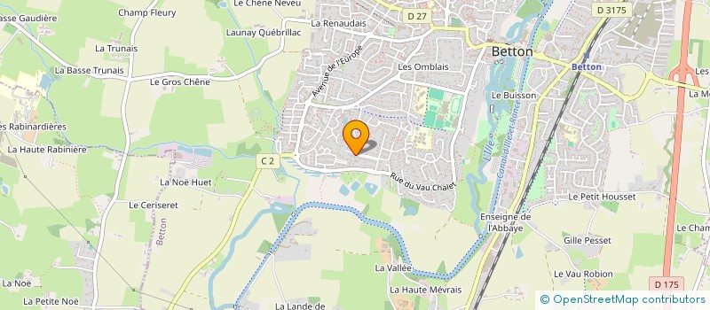 localisation de l'entreprise KIGO  BETTON