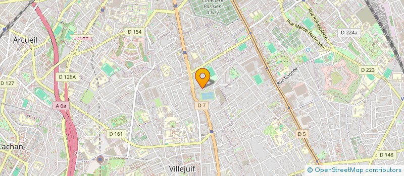 localisation de l'entreprise KIGUMI  VILLEJUIF