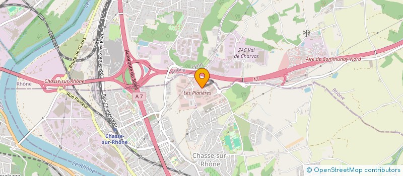 localisation de l'entreprise KIILT  CHASSE-SUR-RHONE