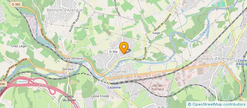 localisation de l'entreprise KIINT  LOZANNE