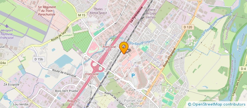 localisation de l'entreprise KIISOL à PORTET-SUR-GARONNE
