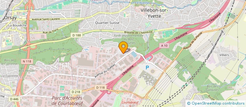 localisation de l'entreprise KIITOS à VILLEBON-SUR-YVETTE