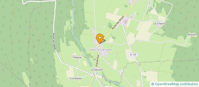 localisation de l'entreprise KIITOS RA  VIEU-D'IZENAVE