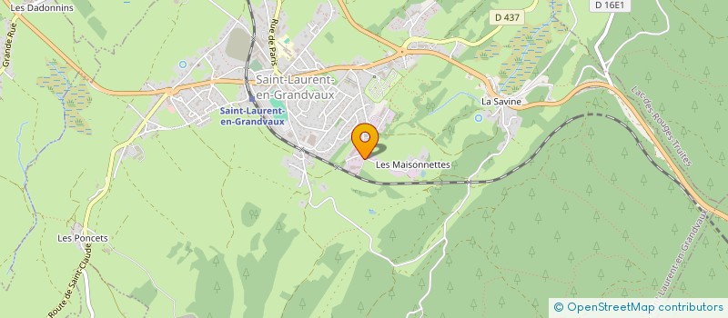 localisation de l'entreprise KIIWII MECA RACING  SAINT-LAURENT-EN-GRANDVAUX