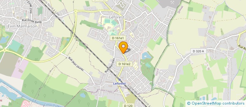 localisation de l'entreprise KIJAK PERE FILS ET PETIT FILS à LEFOREST