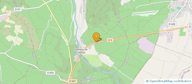 localisation de l'entreprise KIKA  BIZE-MINERVOIS