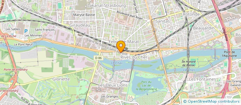 localisation de l'entreprise KIKA FACADE  TOURS