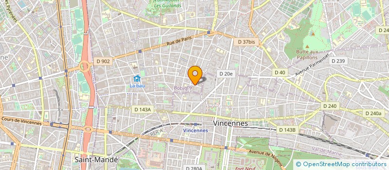 localisation de l'entreprise KIKAYA à MONTREUIL