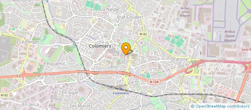 localisation de l'entreprise KIKEN à COLOMIERS
