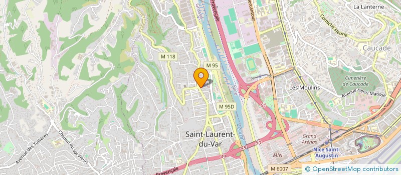 localisation de l'entreprise KIKETTE MARKET  SAINT-LAURENT-DU-VAR