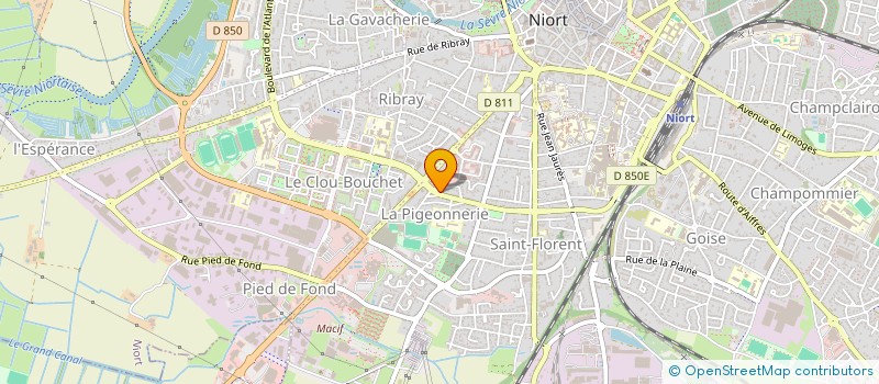 localisation de l'entreprise KIKI MASTER à NIORT