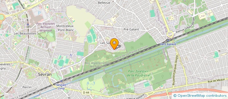 localisation de l'entreprise KIKI TAXI DRIVER à SEVRAN