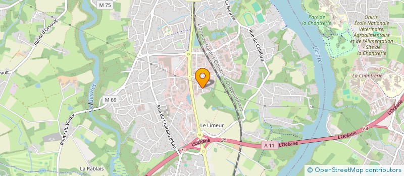 localisation de l'entreprise KIKKS FONDATION  LA CHAPELLE-SUR-ERDRE