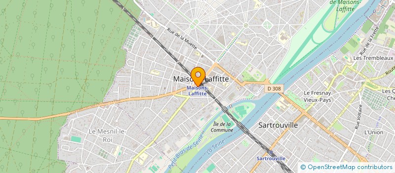 localisation de l'entreprise KIKO  MAISONS-LAFFITTE