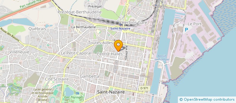 localisation de l'entreprise KIKOCAL à SAINT-NAZAIRE
