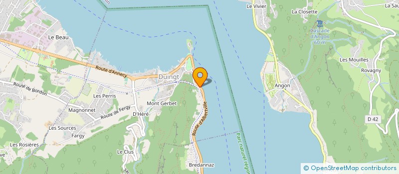 localisation de l'entreprise KIKOIOU 74  DUINGT