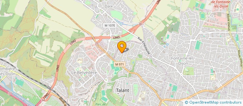 localisation de l'entreprise KIKOM PRODUCTIONS à TALANT