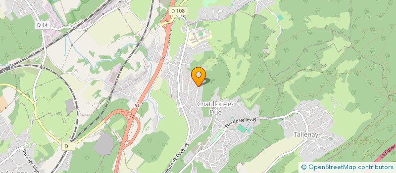 localisation de l'entreprise KIKOSAC  CHATILLON LE DUC