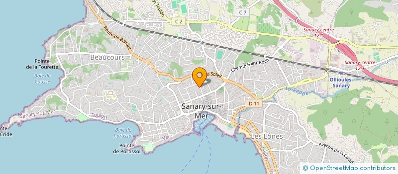 localisation de l'entreprise KIKOU à SANARY-SUR-MER