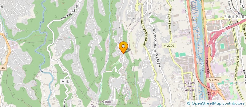 localisation de l'entreprise KIKOU LE TAXI AND CO  LA GAUDE