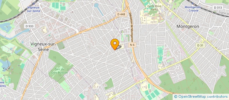 localisation de l'entreprise KIKS DRIVE à VIGNEUX-SUR-SEINE