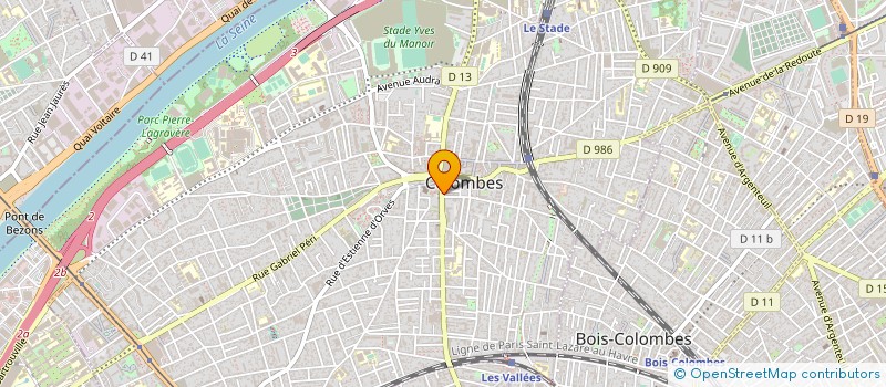localisation de l'entreprise KILA SON' à COLOMBES