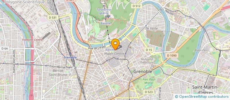 localisation de l'entreprise KILAM à GRENOBLE