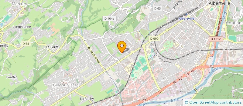 localisation de l'entreprise KILAMAY  ALBERTVILLE