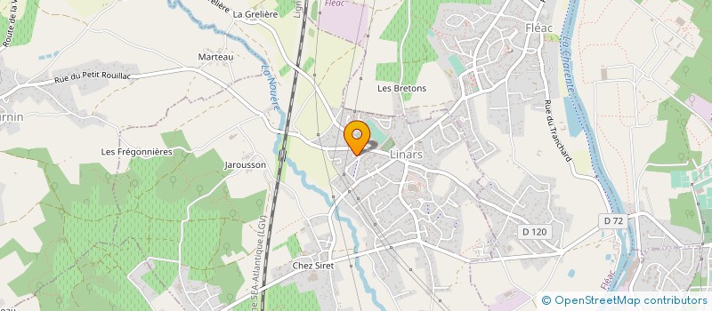 localisation de l'entreprise KILAV à LINARS