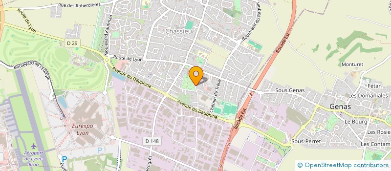 localisation de l'entreprise KILAVIE  CHASSIEU