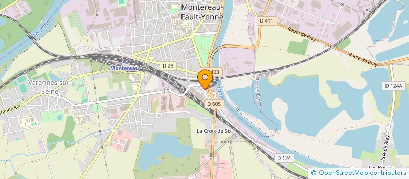 localisation de l'entreprise KILAVUZ à MONTEREAU FAULT YONNE
