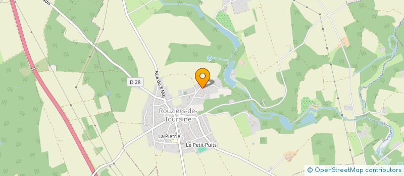 localisation de l'entreprise KILI à ROUZIERS-DE-TOURAINE
